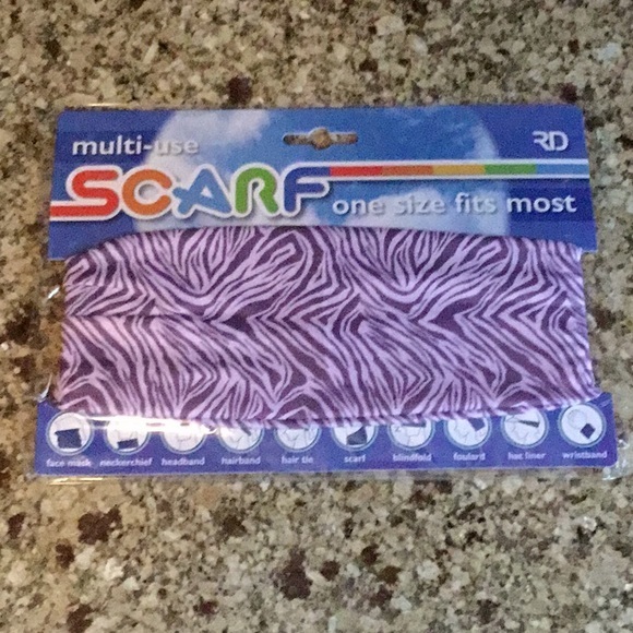 NEW! Leopard Cheetah Animal Multi Use Scarf Mask - Picture 2 of 9